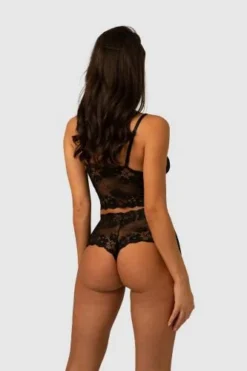 Valerie Bralette Setje - Zwart -Seksspeeltjeswinkel 069506 001 s 15