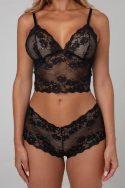 Valerie Bralette Setje - Zwart -Seksspeeltjeswinkel 069506 001 s 7