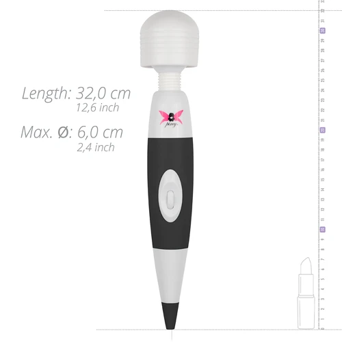 Pixey Wand Vibrator - Zwart 5 Pixey Wand Vibrator - Zwart - Afbeelding 5