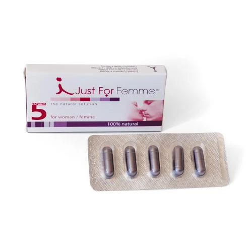 JustForFemme - Voor Vrouwen - 5 Capsules 1 JustForFemme - Voor Vrouwen - 5 Capsules