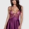 Be Wicked Carina Negligé - Paars