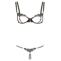 Cottelli Collection Minimalistisch Open BH-Setje