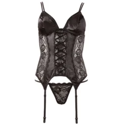 Cottelli Collection Kanten Bustier Met Jarretels -Seksspeeltjeswinkel 26312021020
