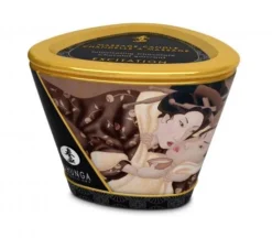 Shunga - Massagekaars Excitation/Intoxicating Chocholade -Seksspeeltjeswinkel 3554509 3