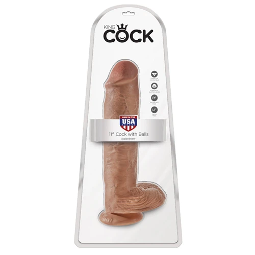 King Cock XL Dildo Met Ballen - 29 Cm 5 King Cock XL Dildo Met Ballen - 29 Cm - Afbeelding 5