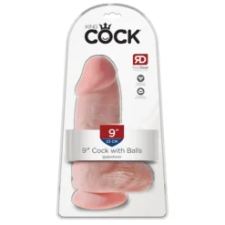 King Cock Chubby Realistische Dildo Met Balzak - 18 Cm -Seksspeeltjeswinkel 5532 21 5