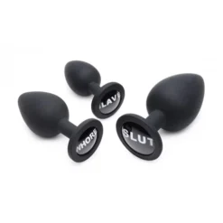 Master Series Dirty Words Buttplug Set