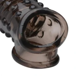 Size Matters - Penis Verlengende Sleeve - Smoke -Seksspeeltjeswinkel AG576 Smoke 3