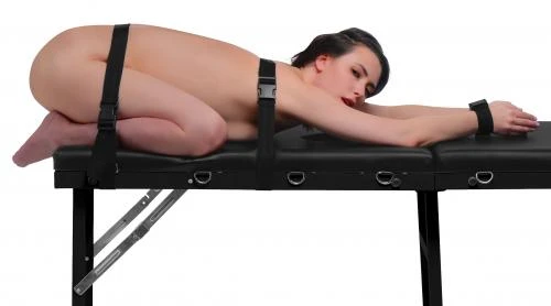 Master Series Bondage Massage Bed Met Boeien 3 Master Series Bondage Massage Bed Met Boeien - Afbeelding 3