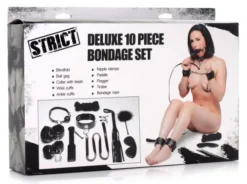 STRICT 10-Delige Luxe Bondage Set -Seksspeeltjeswinkel AG728 4