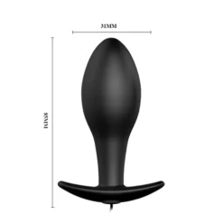 Pretty Love Vibrerende Buttplug Met Afstandsbediening -Seksspeeltjeswinkel BI 040038 5