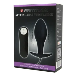 Pretty Love Vibrerende Buttplug Met Afstandsbediening -Seksspeeltjeswinkel BI 040038 6