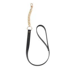 MAZE Kunstleren Halsband Met Riem -Seksspeeltjeswinkel BI0207 6