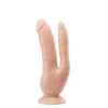 Dr. Skin - Dubbele Dildo 21 Cm - Vanilla