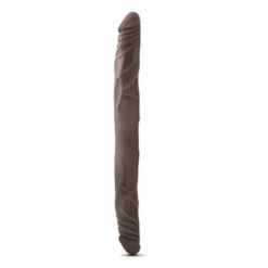Dr. Skin - Realistische Dubbele Dildo 35 Cm - Chocolate