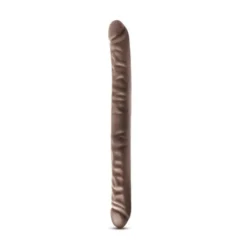 Dr. Skin - Realistische Dubbele Dildo 45 Cm - Chocolate