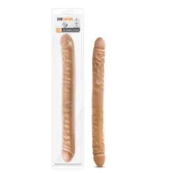Dr. Skin - Realistische Dubbele Dildo 45 Cm - Mocha -Seksspeeltjeswinkel BL 36797 3