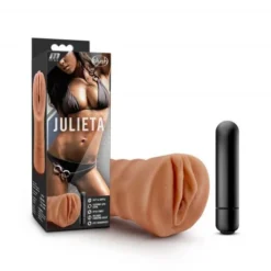 M For Men - Julieta Masturbator Met Bullet Vibrator - Vagina -Seksspeeltjeswinkel BL 73517 3