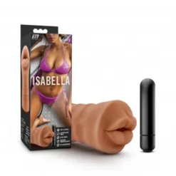 M For Men - Isabella Masturbator Met Bullet Vibrator - Mond -Seksspeeltjeswinkel BL 73537 3