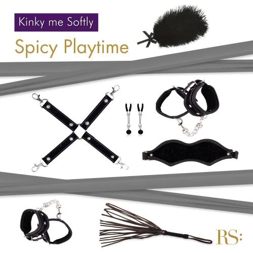 RS - Soiree - Kinky Me Softly BDSM Set - Zwart 2 RS - Soiree - Kinky Me Softly BDSM Set - Zwart - Afbeelding 2