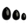 La Gemmes - 3-delige Yoni Egg Set - Zwarte Obsidiaan