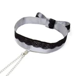 Fifty Shades Of Grey Fifty Shades Of Gray - Satijnen Collar Met Tepelklemmen -Seksspeeltjeswinkel E31559 3