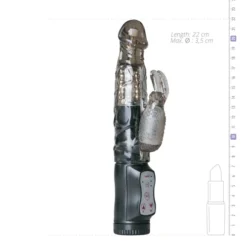 Bunny Vibrator - Zwart -Seksspeeltjeswinkel ET035BLK 5