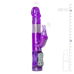 Rabbit Vibrator - Paars -Seksspeeltjeswinkel ET041PUR 5