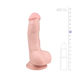 Realistische Dildo Met Balzak - 15 Cm -Seksspeeltjeswinkel ET169SKN 5