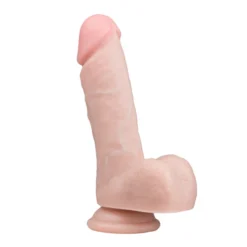 Realistische Dildo Met Balzak - 17,5 Cm
