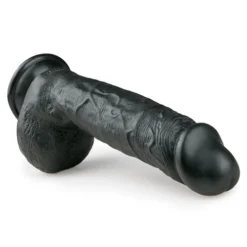 Realistische Dildo Met Balzak - 22,5 Cm -Seksspeeltjeswinkel ET172BLK 3