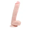 Realistische Dildo Met Balzak- 26,5 Cm