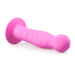 Siliconen Dildo Met Zuignap - Roze 6 Siliconen Dildo Met Zuignap - Roze -Seksspeeltjeswinkel ET200PNK 3