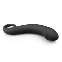 Zwarte Siliconen Prostaat Dildo 8 Zwarte Siliconen Prostaat Dildo -Seksspeeltjeswinkel ET206BLK 3