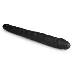 Double Ended Dildo - Zwart -Seksspeeltjeswinkel ET207BLK 2