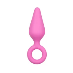 Roze Buttplugs Met Trekring - Setje -Seksspeeltjeswinkel ET213PNK 3