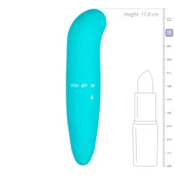 Mini G-spot Vibrator - Turquoise -Seksspeeltjeswinkel ET249BLU 5