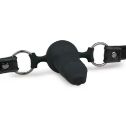 Ball Gag Met Siliconen Bal -Seksspeeltjeswinkel ET272BLK 4