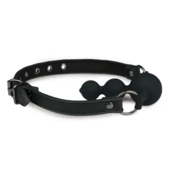 Balknevel Met Siliconen Kralen -Seksspeeltjeswinkel ET273BLK 3