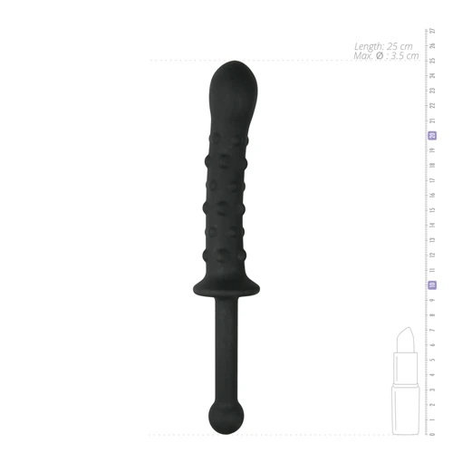 The Handler Dildo Met Handvat - Zwart 2 The Handler Dildo Met Handvat - Zwart - Afbeelding 2