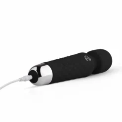 EasyToys Mini Wand Vibrator - Zwart -Seksspeeltjeswinkel ET373BLK 5