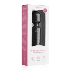 EasyToys Mini Wand Vibrator - Zwart -Seksspeeltjeswinkel ET373BLK 6