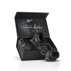 Hogtie With Hand And Anklecuffs -Seksspeeltjeswinkel ET374BLK 8