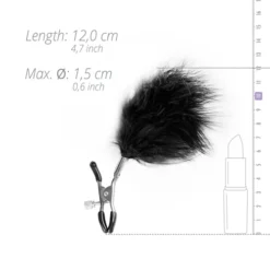 Verstelbare Tepelklemmen Met Veren 6 Verstelbare Tepelklemmen Met Veren -Seksspeeltjeswinkel ET622SIL 3