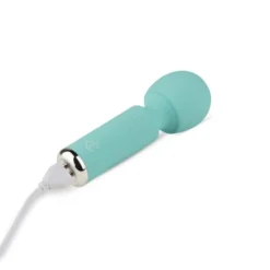 Mini Vibe Wand Vibrator - Aqua -Seksspeeltjeswinkel ET860BLU 4