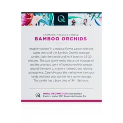 Exotiq Massagekaars Bamboe Orchideeën - 200g -Seksspeeltjeswinkel EX MC 01 200 6
