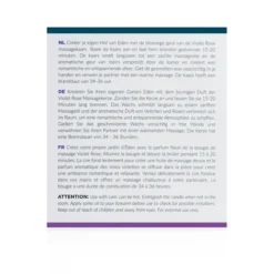 Exotiq Massagekaars Violet Rose - 200g -Seksspeeltjeswinkel EX MC 02 200 5