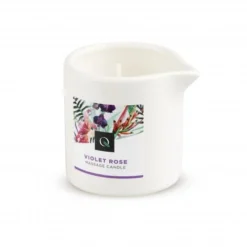 Exotiq Massagekaars Violet Rose - 60g -Seksspeeltjeswinkel EX MC 02 60 3