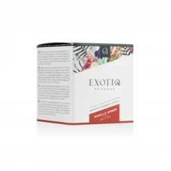 Exotiq Massagekaars Vanille Amber - 60g -Seksspeeltjeswinkel EX MC 04 60 4