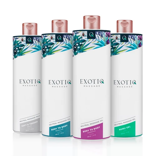 Exotiq Soft & Tender Massagemelk - 500 Ml 4 Exotiq Soft & Tender Massagemelk - 500 Ml - Afbeelding 4